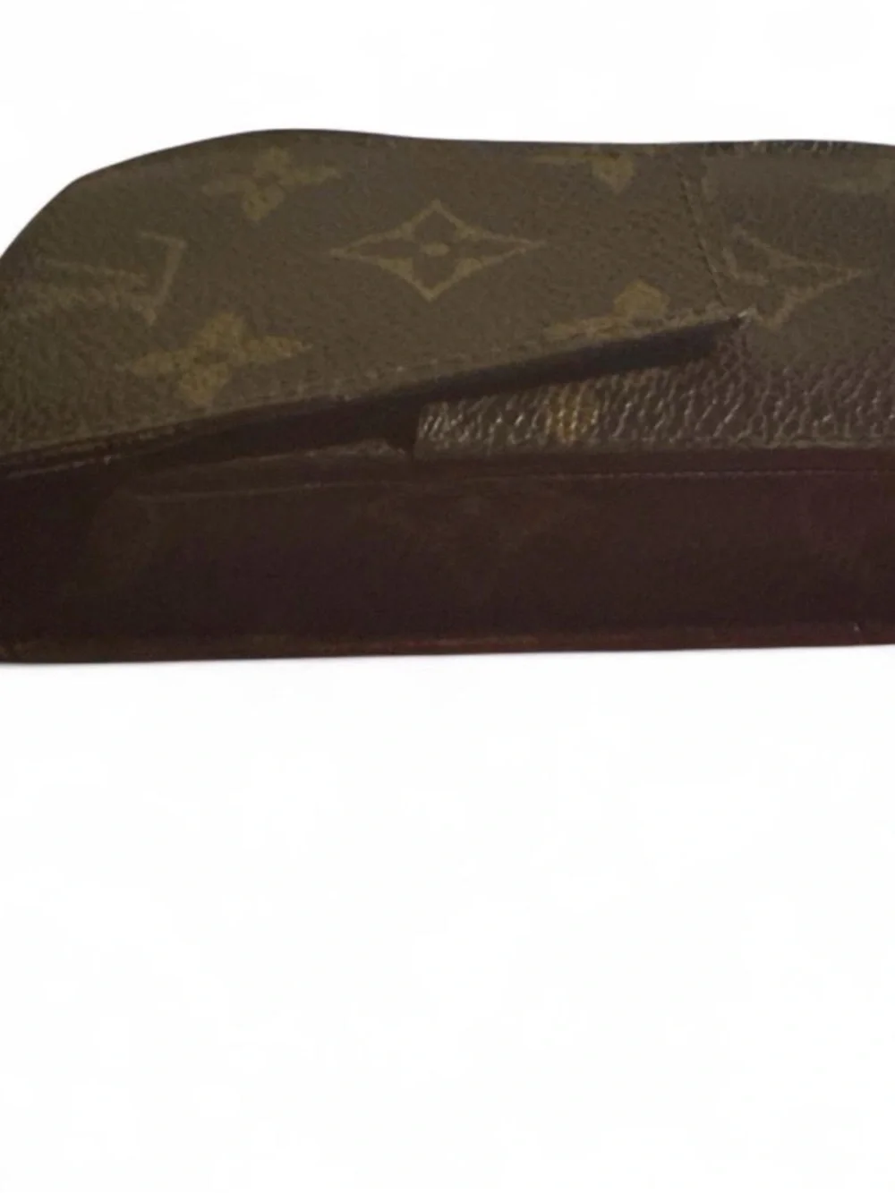 NFS Louis Vuitton Monogram Etui Vintage LV Canvas Pouch Holder Authentic